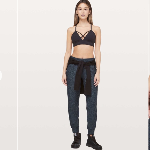 Lululemon Ready To Rulu Pant *Updated 29" Heathered True Navy / Black - Picture 2 of 11